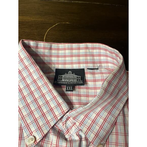 Masters Clubhouse Collection Shirt Men's XXL Plaid Augusta Golf Button Up - Picture 3 of 4